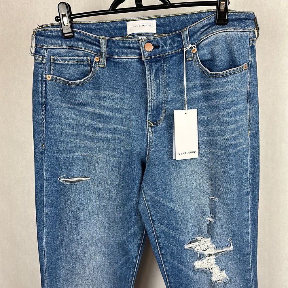 NWT Dear John Rosa Flare Denim Jeans Size 32 - Picture 2 of 11
